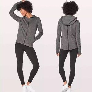 Lululemon City Trek Jacket Heathered Black - 10